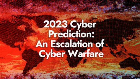 Cyberwarfare and escalation