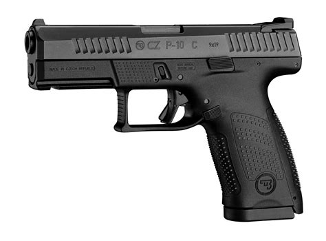 CZ P10c pistol with a holster