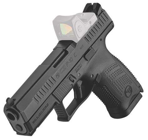 CZ P10c pistol with a magazine