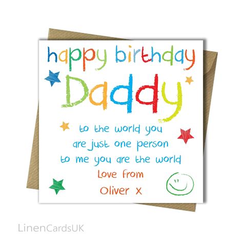 Daddy Birthday Cards