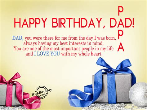 Daddy Birthday Messages