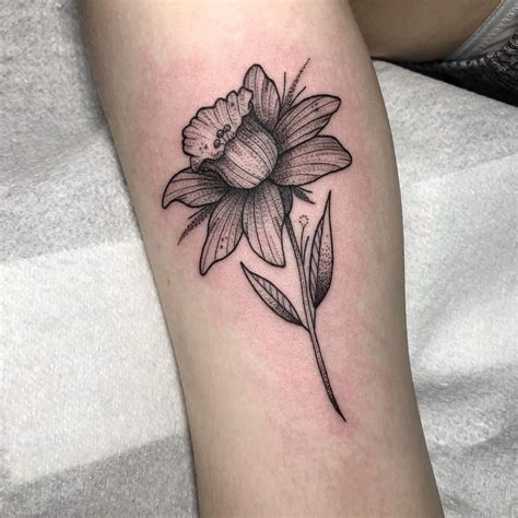 Daffodil tattoo design