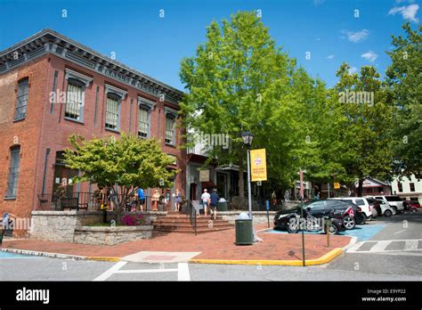 Dahlonega's historic downtown area