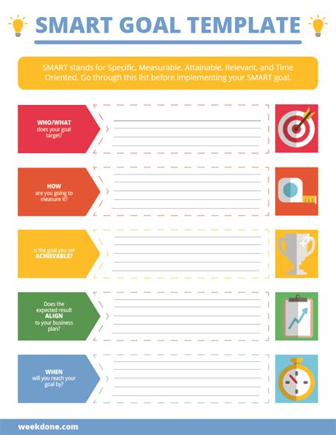 Daily Goals and Objectives Template