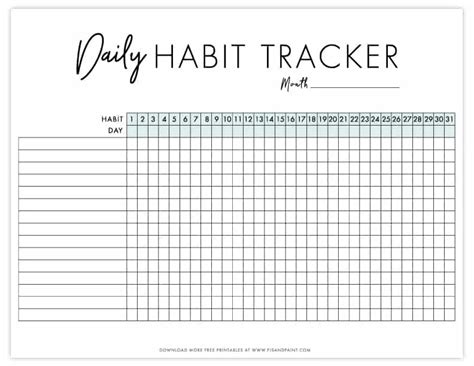 Daily Habit Tracker