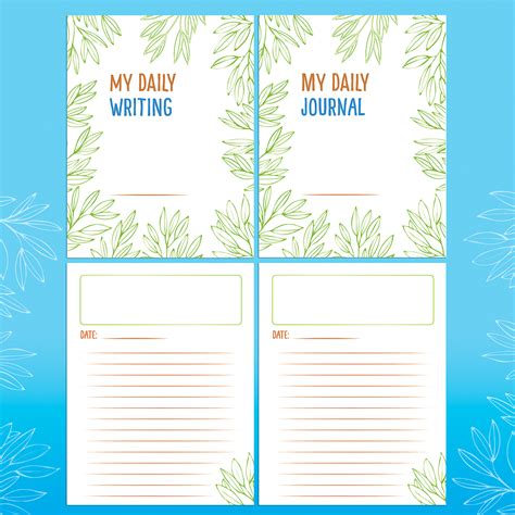 Daily Journal Template 4