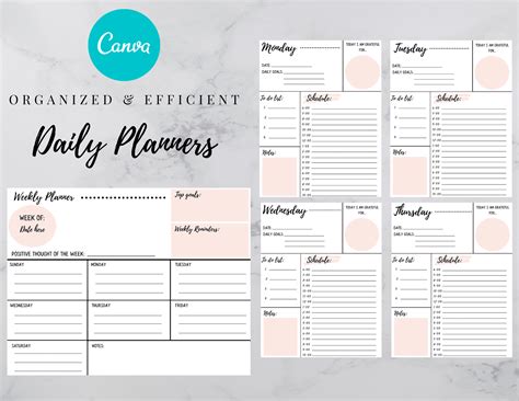 Daily Planner Template 1