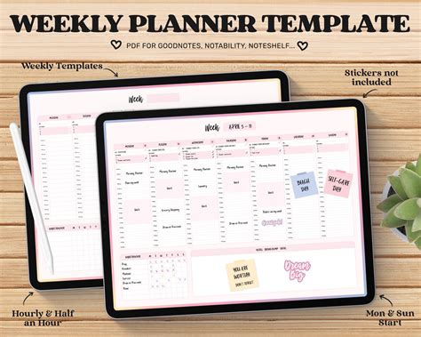 Daily Planner Template