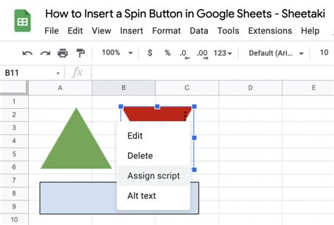 A daily sheet spin button with a project management view