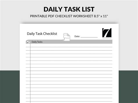 Daily Task List