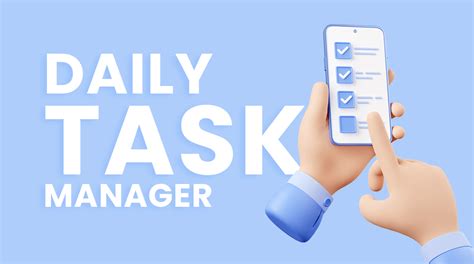 Daily Task Management with Little Mr. Blank Template