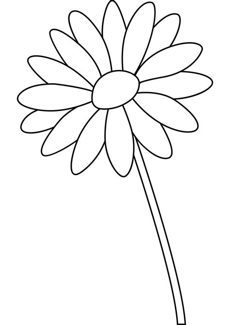 Daisy Printable Template