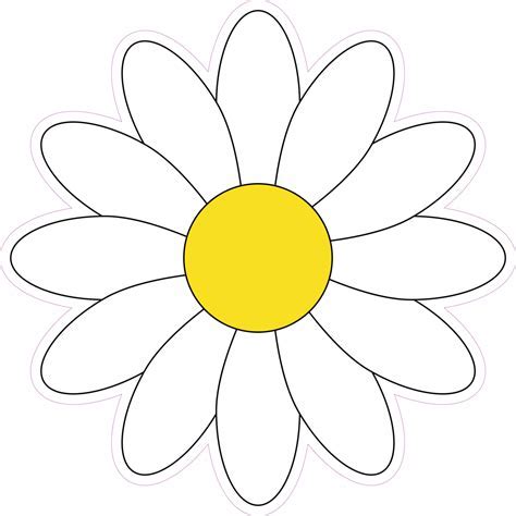 Daisy Template Card Making