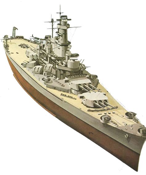 Schematic of the Dakota-class battleship's propulsion system