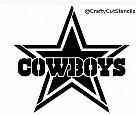 Dallas Cowboys stencils