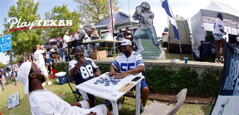 Dallas Cowboys tailgating