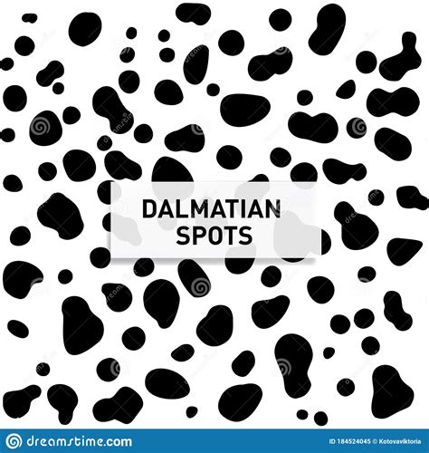 Dalmatian Spots Template Design