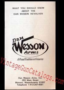 Dan Wesson Revolver Manual