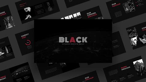 Dark Google Slides Templates