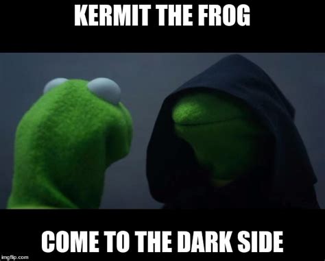 Dark Kermit Meme Editing