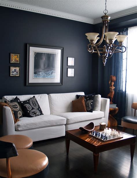 Dark Navy Blue Interior Decorating