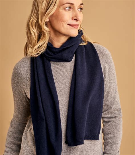 Dark Navy Scarves Image 10