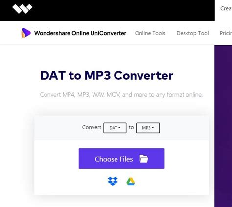 DAT Converter Online