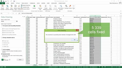 Data Cleaning with Trim Function