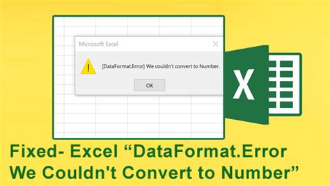 Data Formatting Errors Example