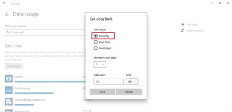 Image of a person using a laptop with a data usage graph