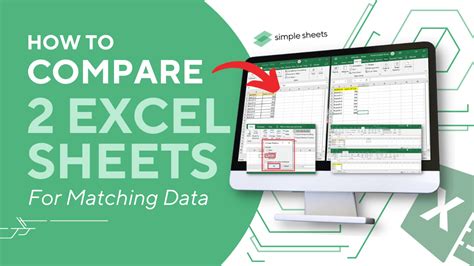 Matching data in two Excel sheets