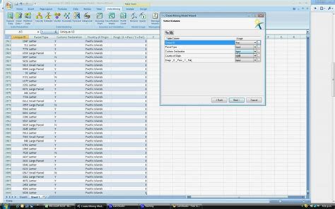 Data Mining Excel