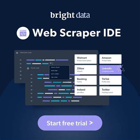 Data scraping tools