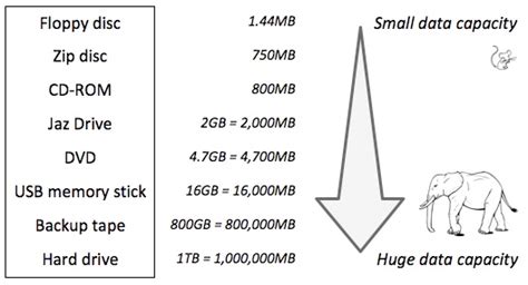 Data Storage Capacity