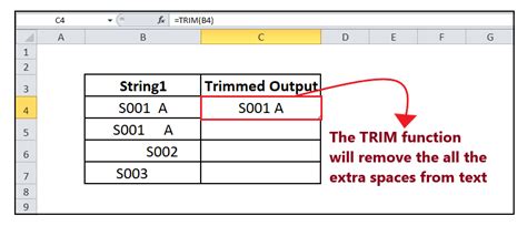 Data trimming in Excel tips