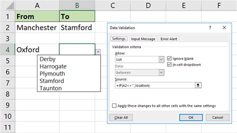 Data Validation Example 3