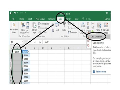 Data Validation Options