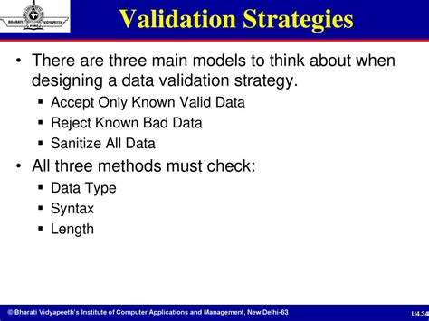 Data Validation Strategies