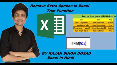 Data Validation with Trim Function