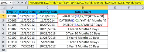 Excel Date Calculations Tutorial