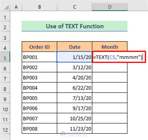 Date conversion in Excel