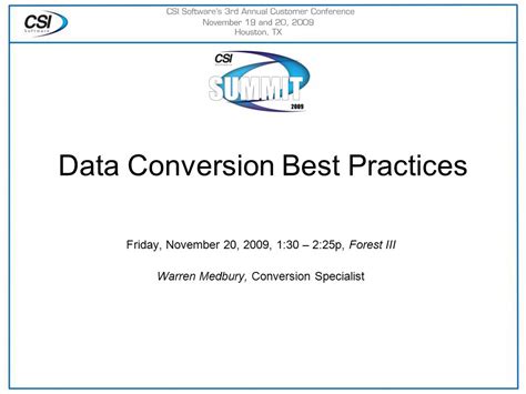 Best practices for date conversion