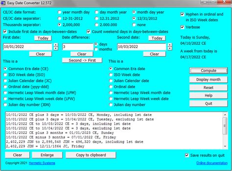 Date Conversion Software