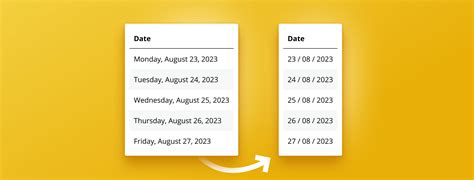 Date Format Examples 6