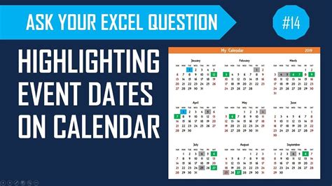 Date highlighting example 9