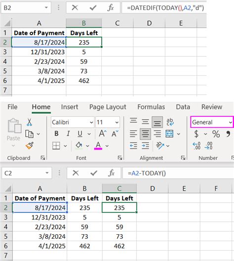 Date Math in Excel