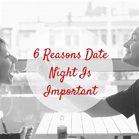 The Importance of Date Nights