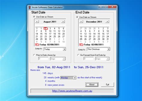 Date Range Calculator Online