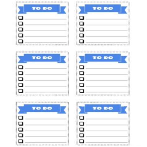 Date Sticky Note Template