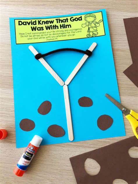 David and Goliath crafts for kids